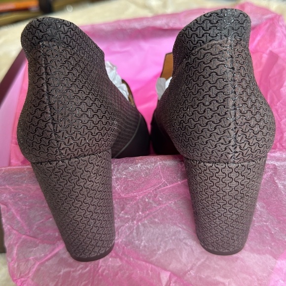 nib CHIE MIHARA ‘Osuna’ Leather Heel Loafers in Black size 6 - Picture 7 of 9